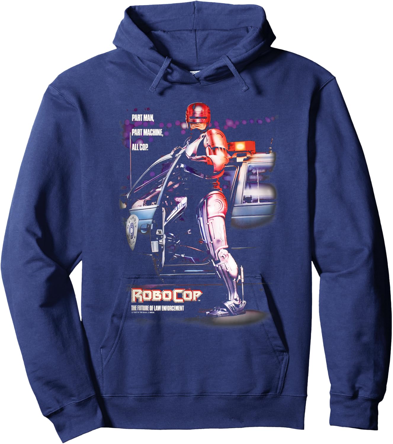 Robocop Poster Hoodie - Hoodie | Navy