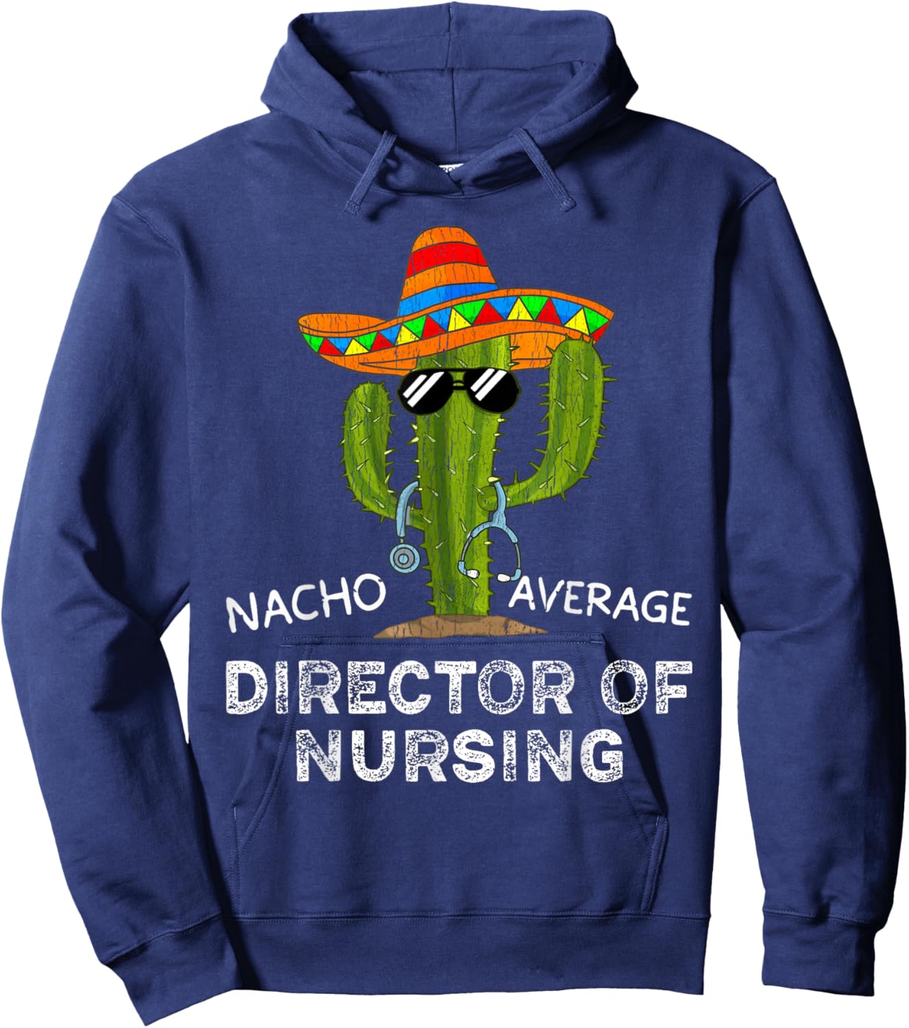 Funny Director of Nursing Nurse Director Hoodie - Hoodie | Navy