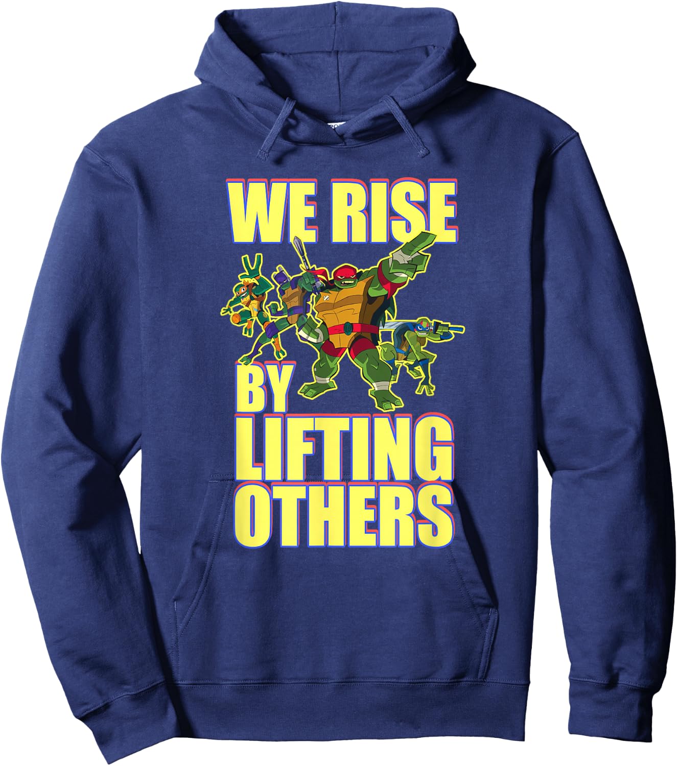 We Rise by Lifting Others Hoodie - Hoodie | Navy