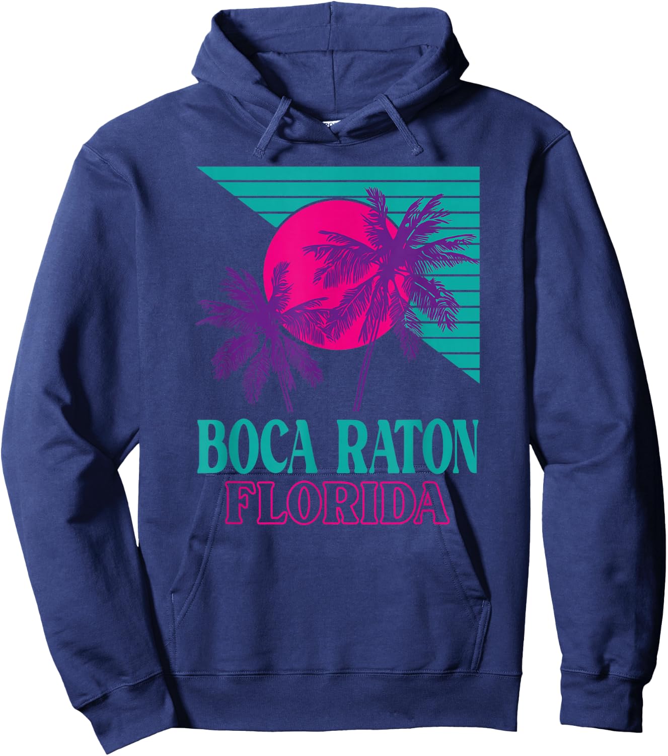 Boca Raton Hoodie - Hoodie | Navy