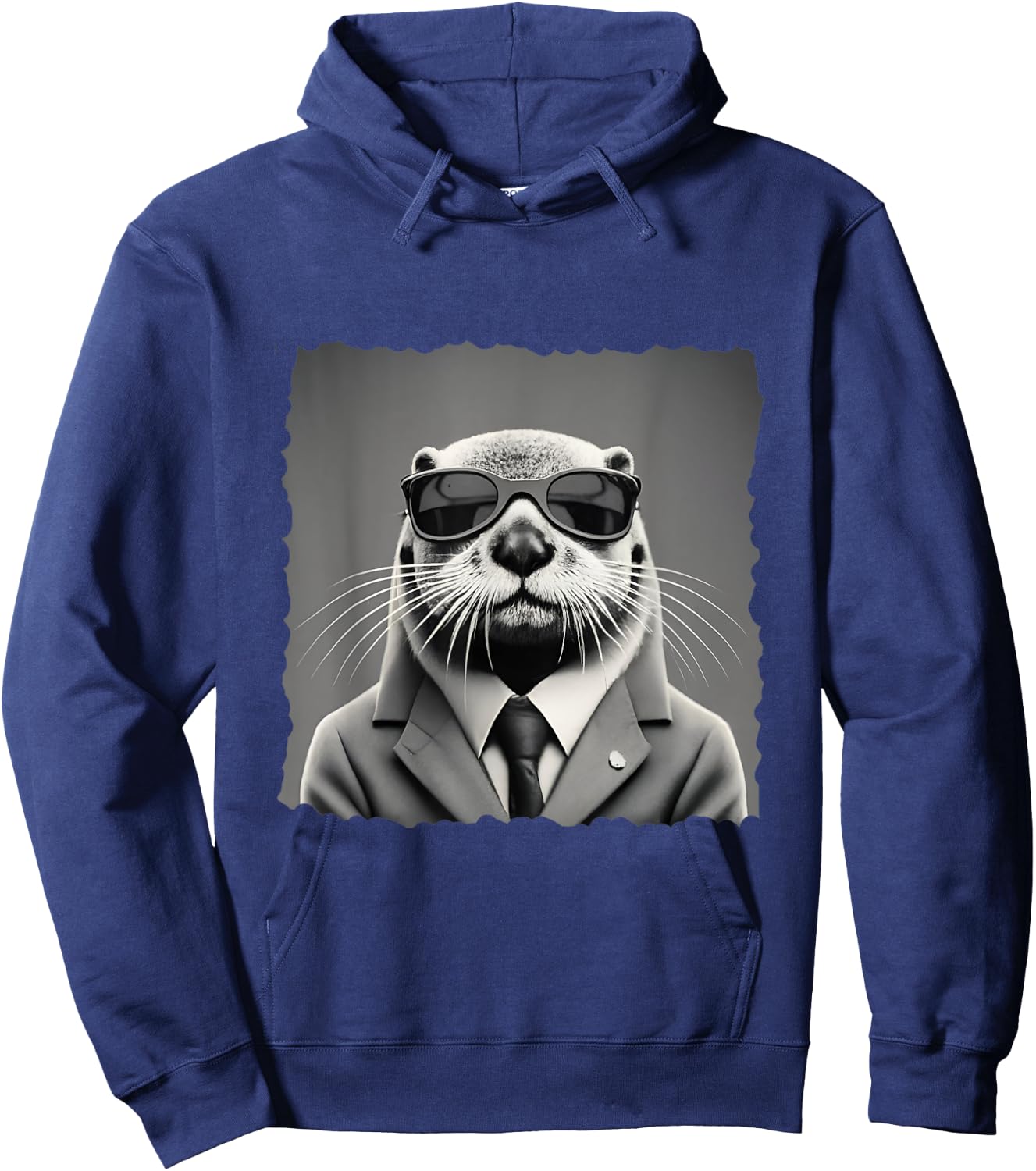 Sea Otter Lover Funny Design Hoodie - Hoodie | Navy