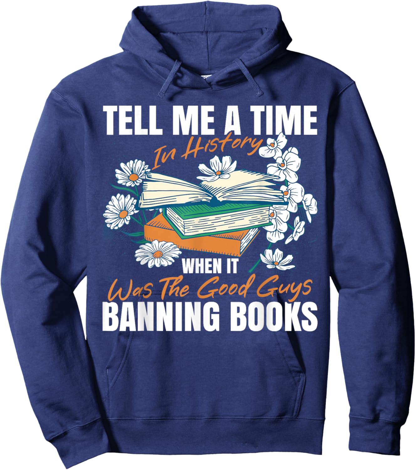 Banned Books Week Librarian Read Banned Books Hoodie - Hoodie | Navy