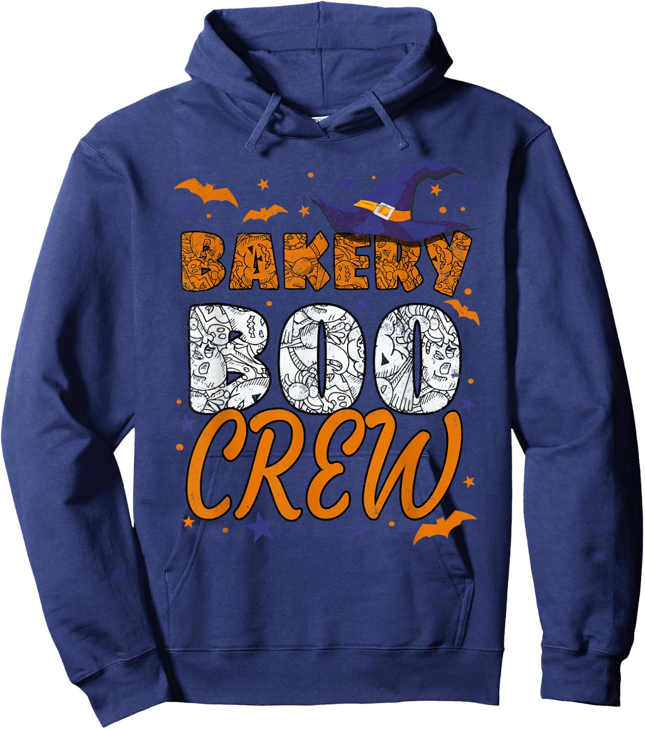 Bakery Boo Crew Halloween Baker Matching Hoodie - Hoodie | Navy