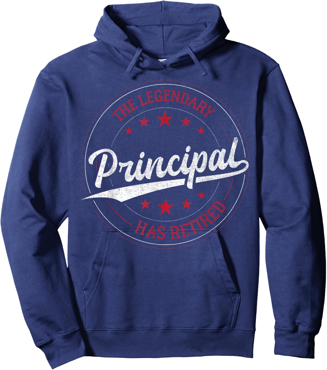 Legendary Retired Principal Hoodie - Hoodie | Navy
