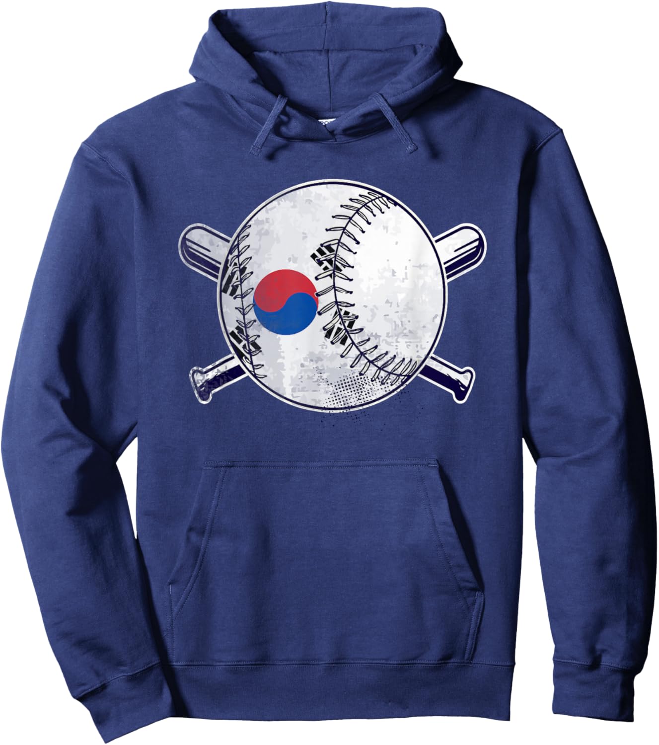 Korean Baseball Sport Korea Baseball Hoodie - Hoodie | Navy