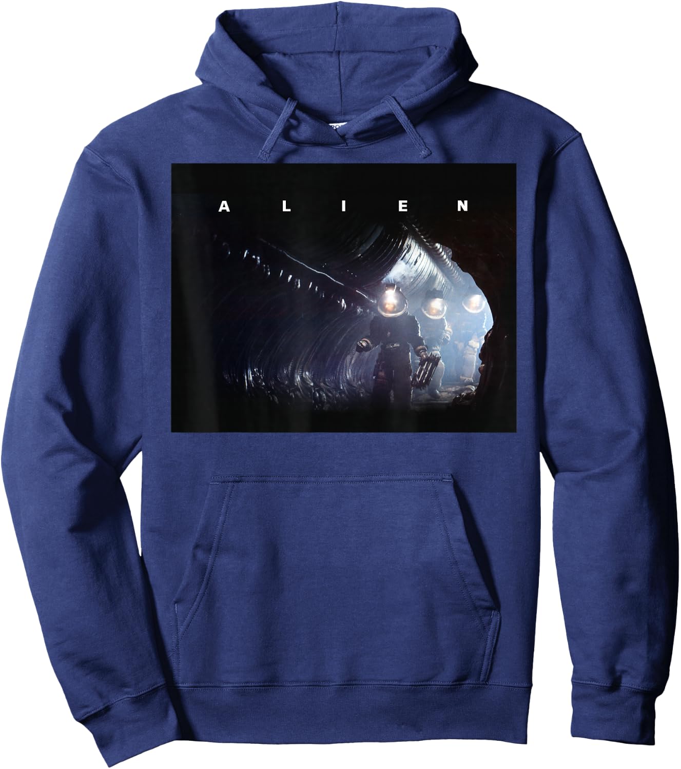 Alien Nostromo Crew Investigate Acheron Hoodie - Hoodie | Navy