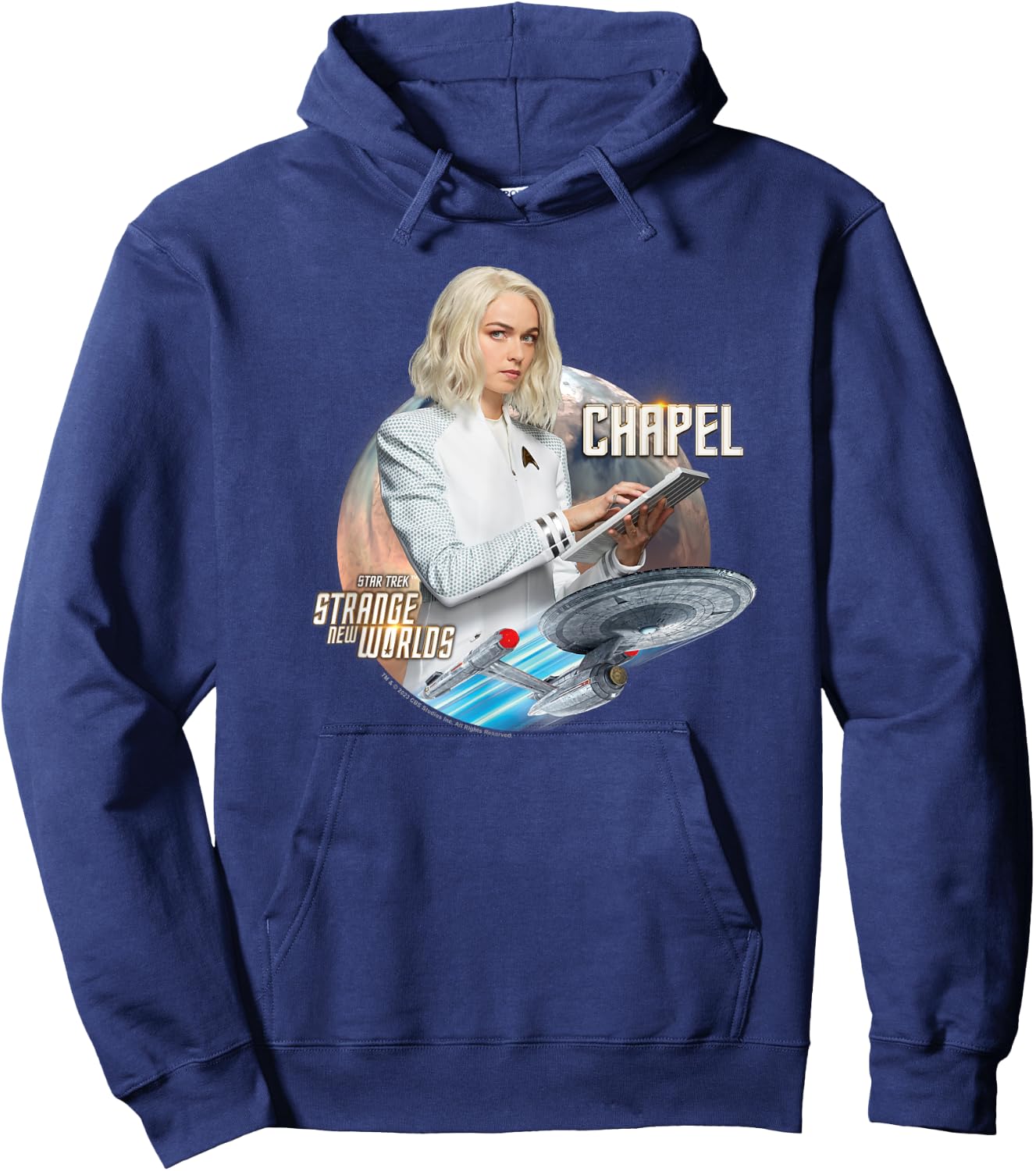 Star Trek Strange New Worlds Nurse Chapel Hoodie - Hoodie | Navy