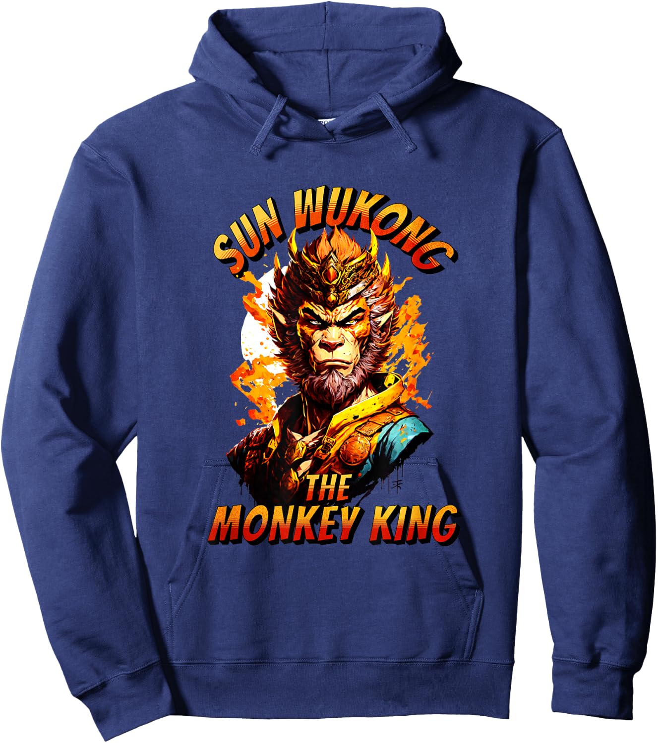 Sun Wukong - The Monkey King Hoodie - Hoodie | Navy