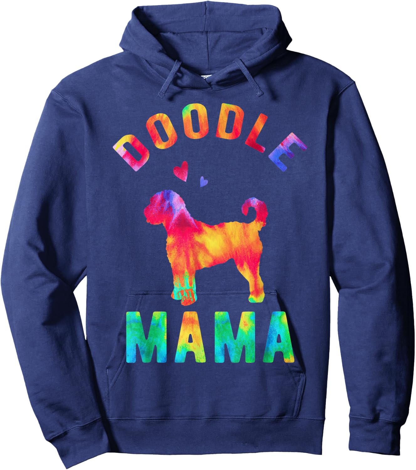 Doodle Mom Doodle Mama Goldendoodle Dog Lover Hoodie - Hoodie | Navy