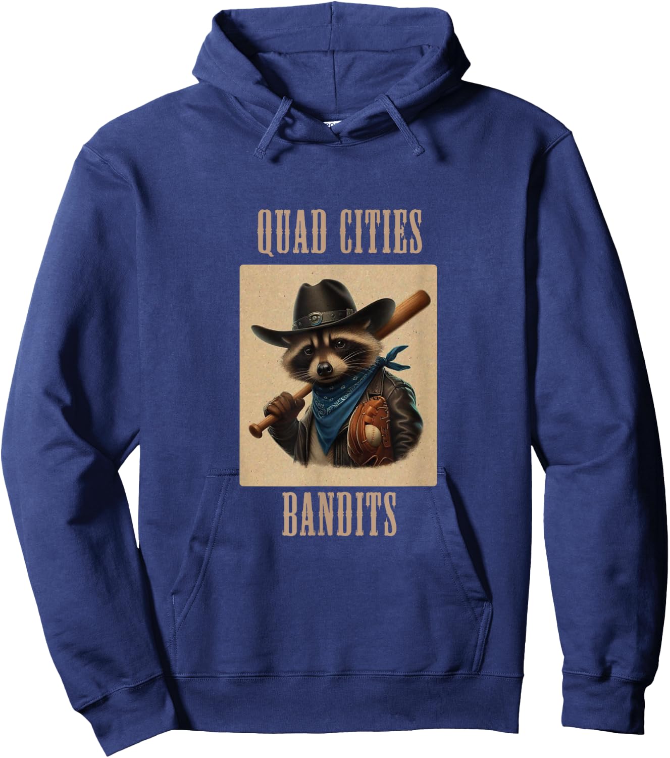Quad Cities Bandits / Trash Pandas Hoodie - Hoodie | Navy