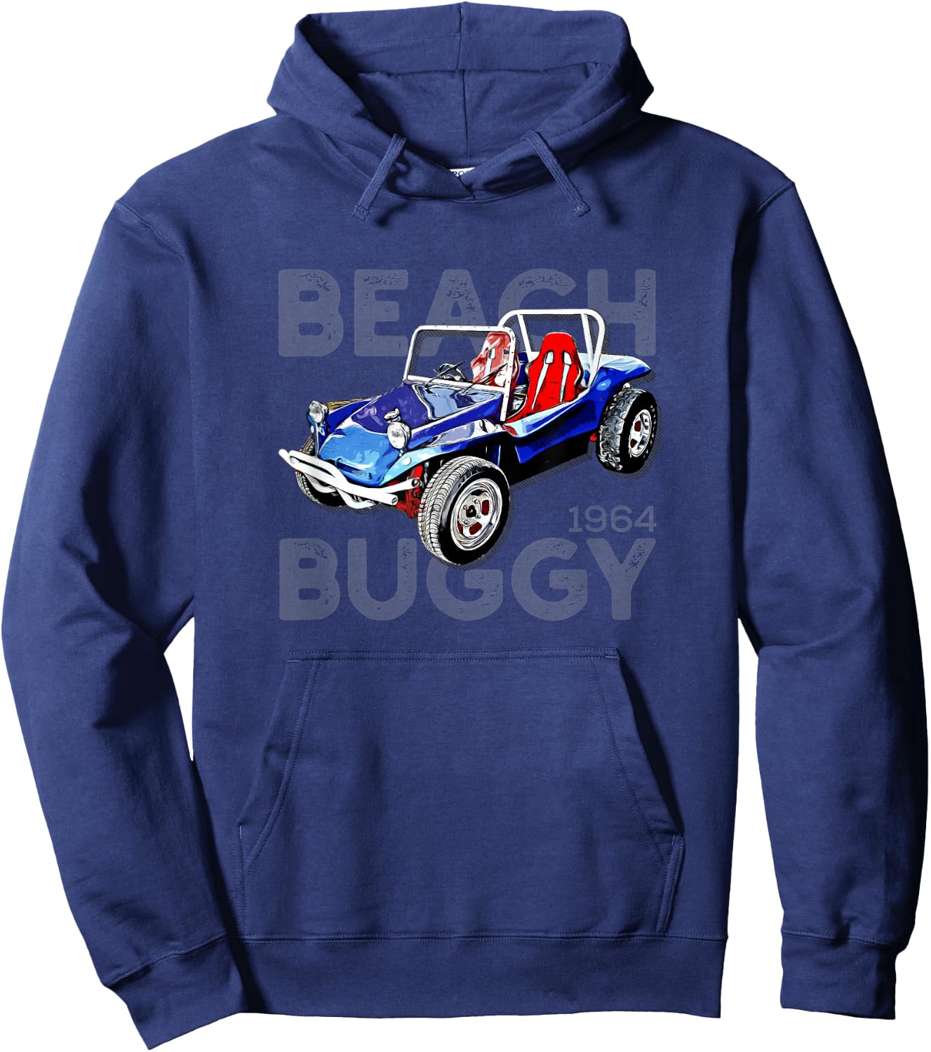 Beach Dune Buggy Classic car Hoodie - Hoodie | Navy