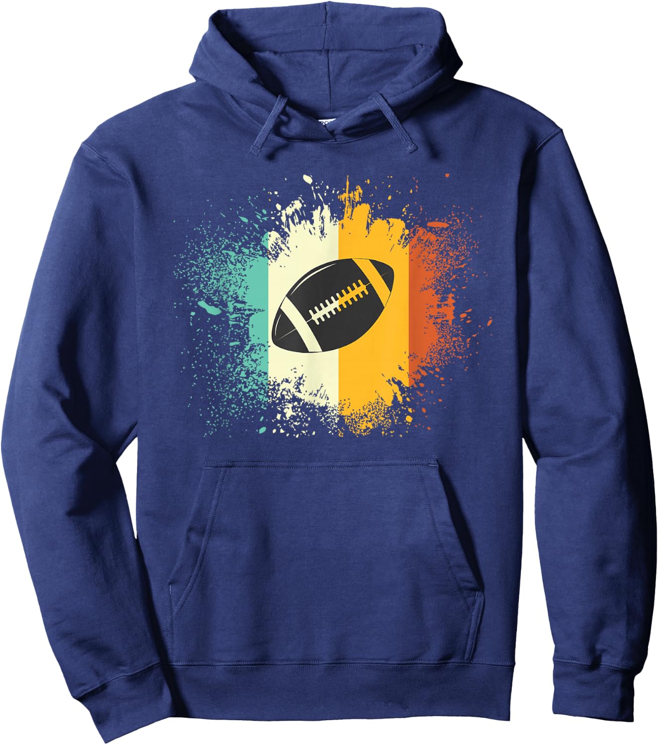 American Football - Vintage Football Hoodie - Hoodie | Navy
