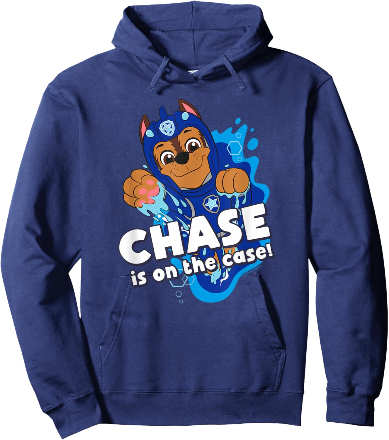 PAW Patrol Aqua Pups Chase on The Case Hoodie - Hoodie | Navy