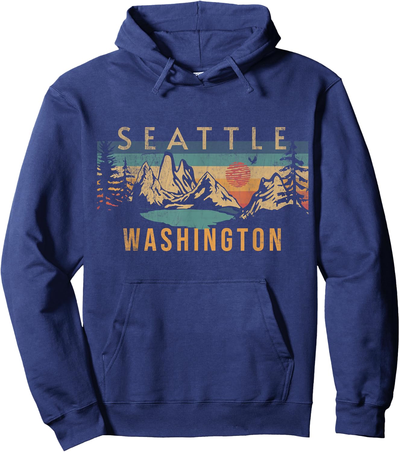 Seattle Hoodie - Hoodie | Navy