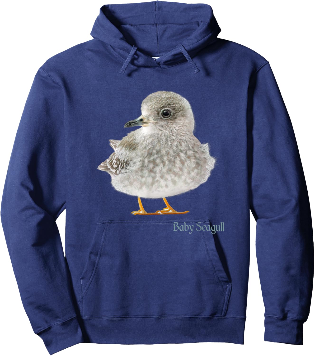 Seagull Shirt Baby Seagull Bird Ornithology Hoodie - Hoodie | Navy