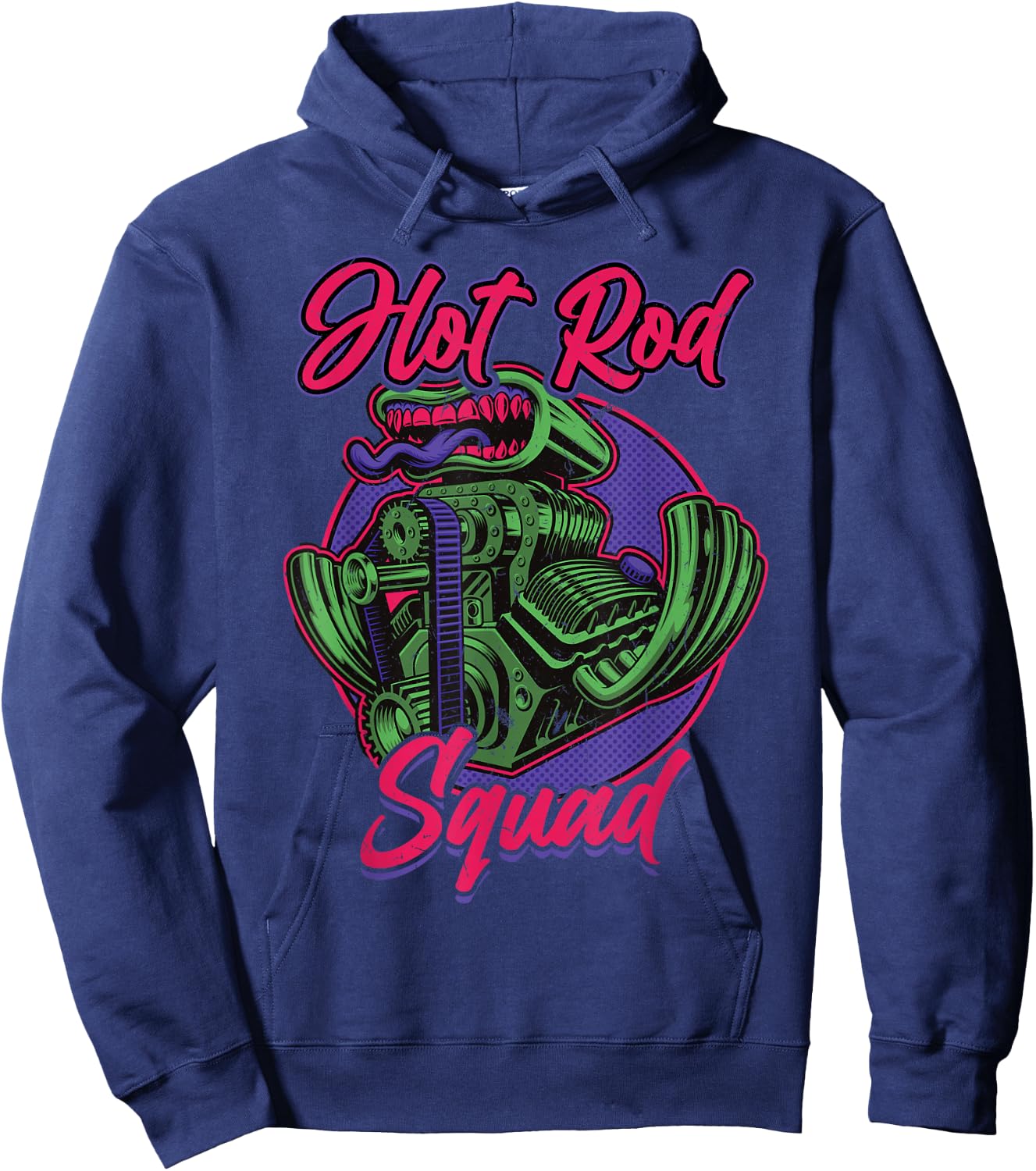 Hot Rod Squad Hoodie - Hoodie | Navy