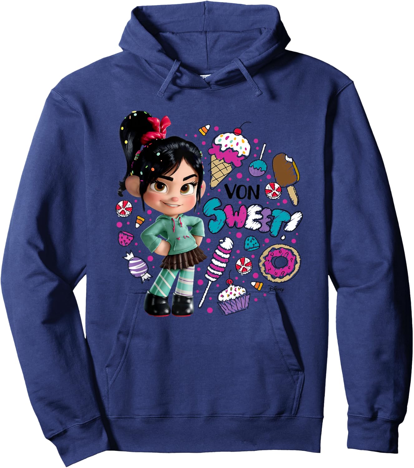 Wreck It Ralph - Von Sweet Hoodie - Hoodie | Navy