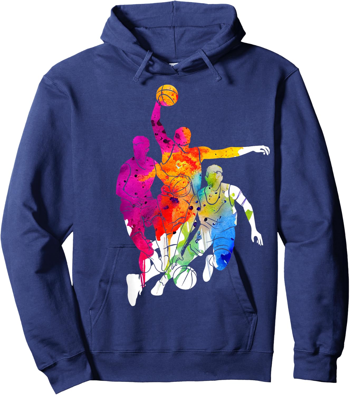 Basketball Player Hoodie - Hoodie | Navy