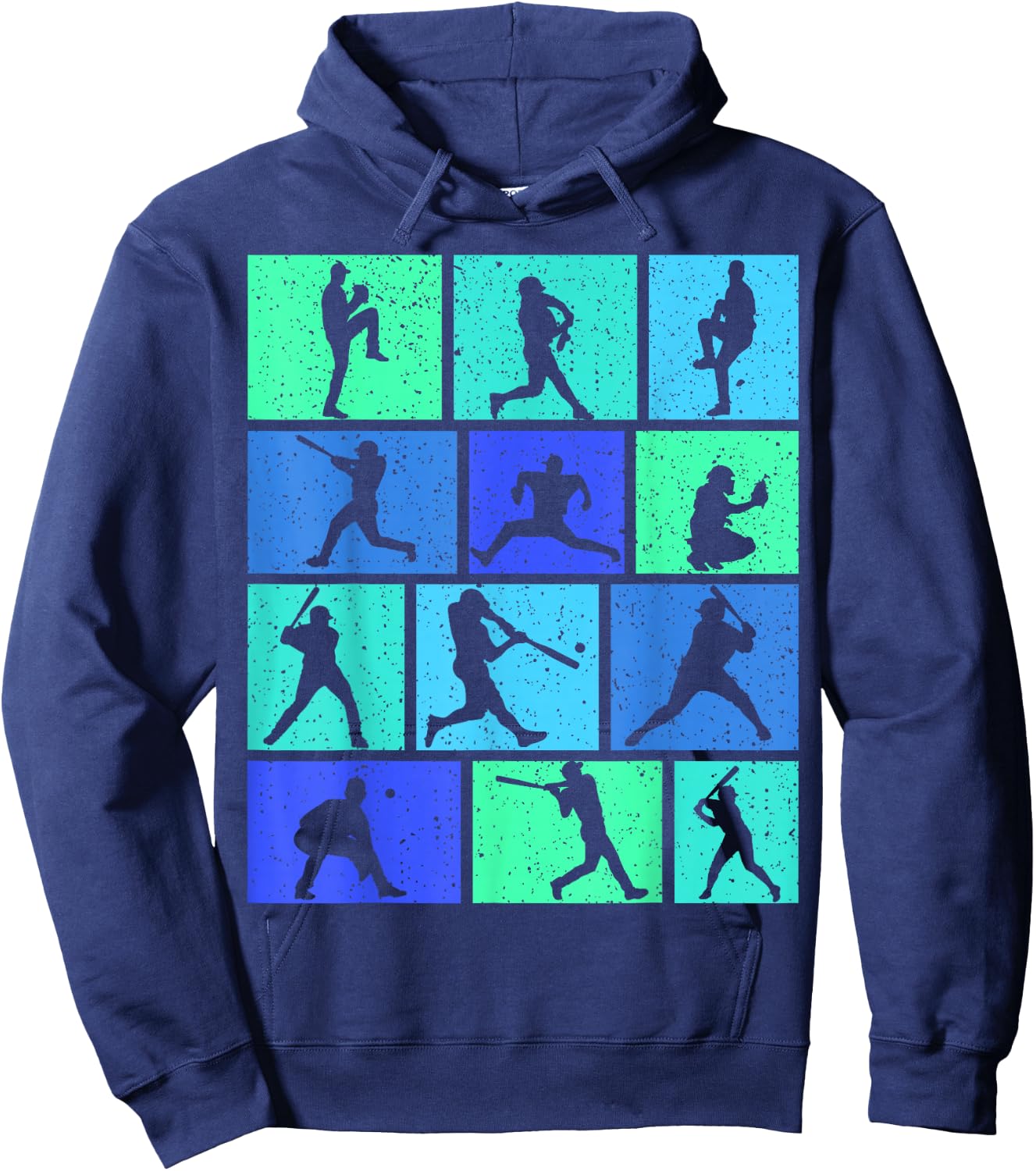 Baseball Boys Kids Youth Hoodie - Hoodie | Navy