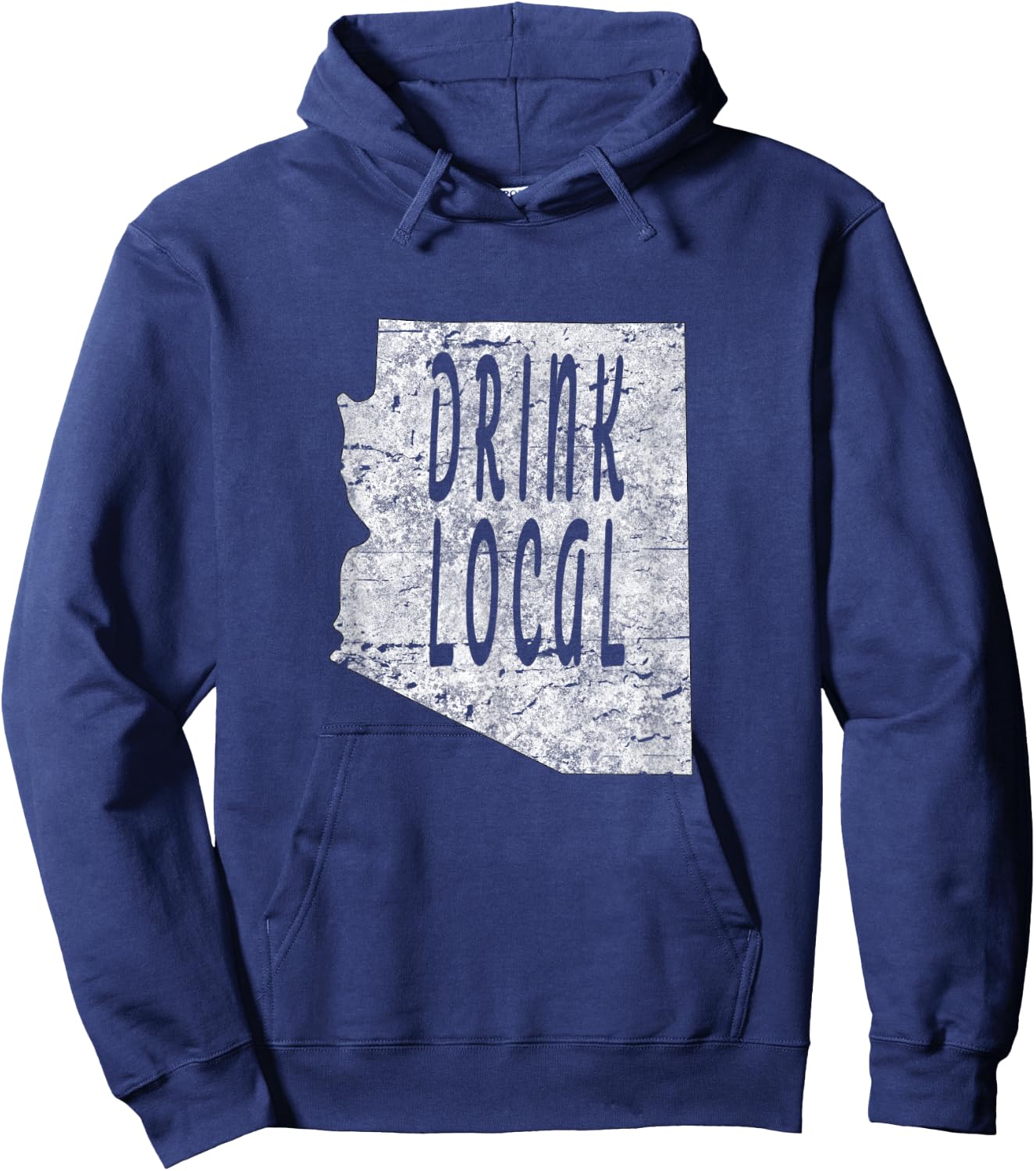 Vintage Drink local craft beer Arizona Hoodie - Hoodie | Navy