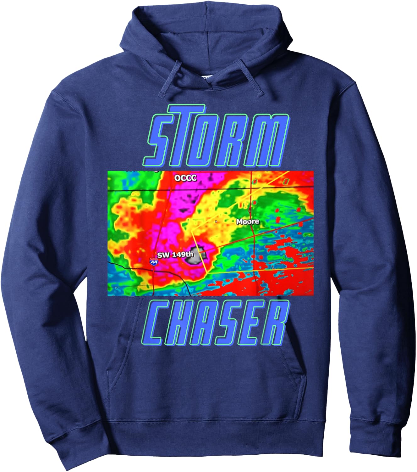 Storm Chaser Hoodie - Hoodie | Navy