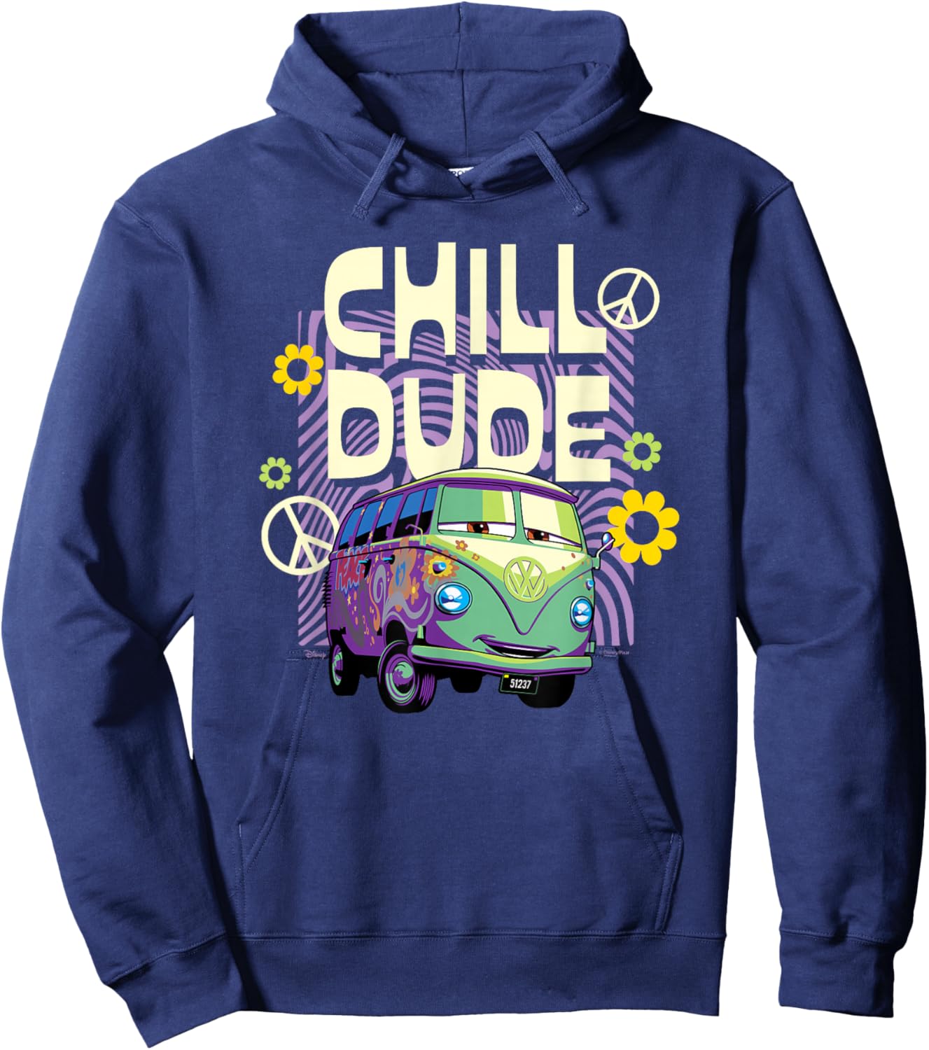 Cars - Filmore Chill Dude Hoodie - Hoodie | Navy