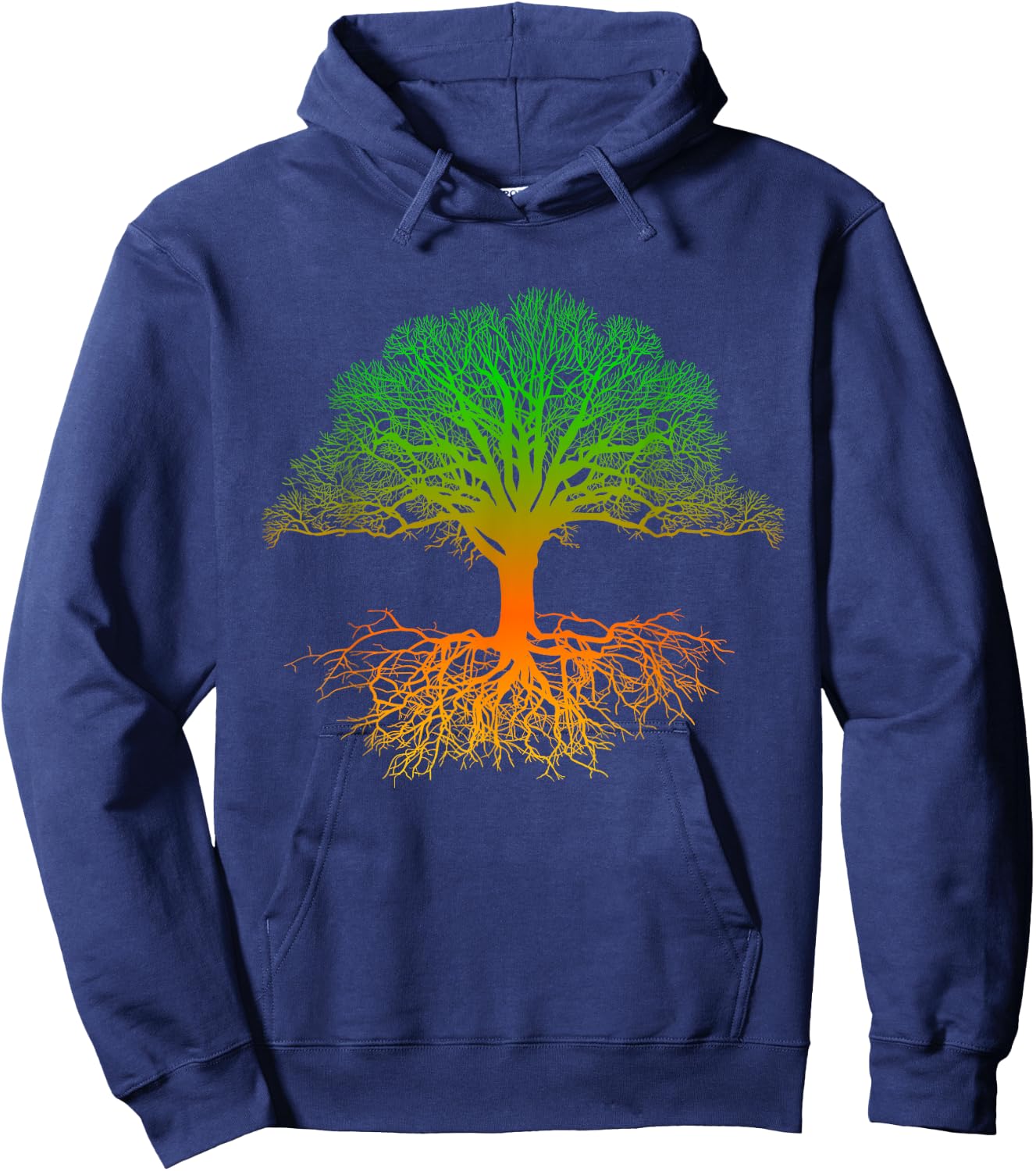 Tree Life Yoga Mystical Zen Meditation Hoodie - Hoodie | Navy
