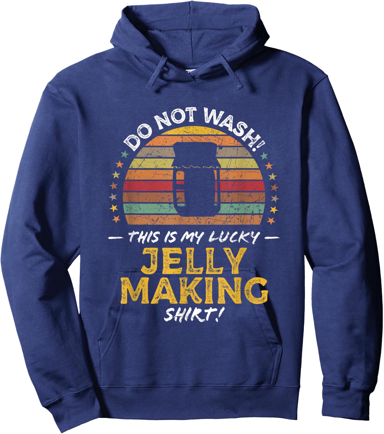 Homemade Jelly Making Funny Quote Graphic Hoodie - Hoodie | Navy
