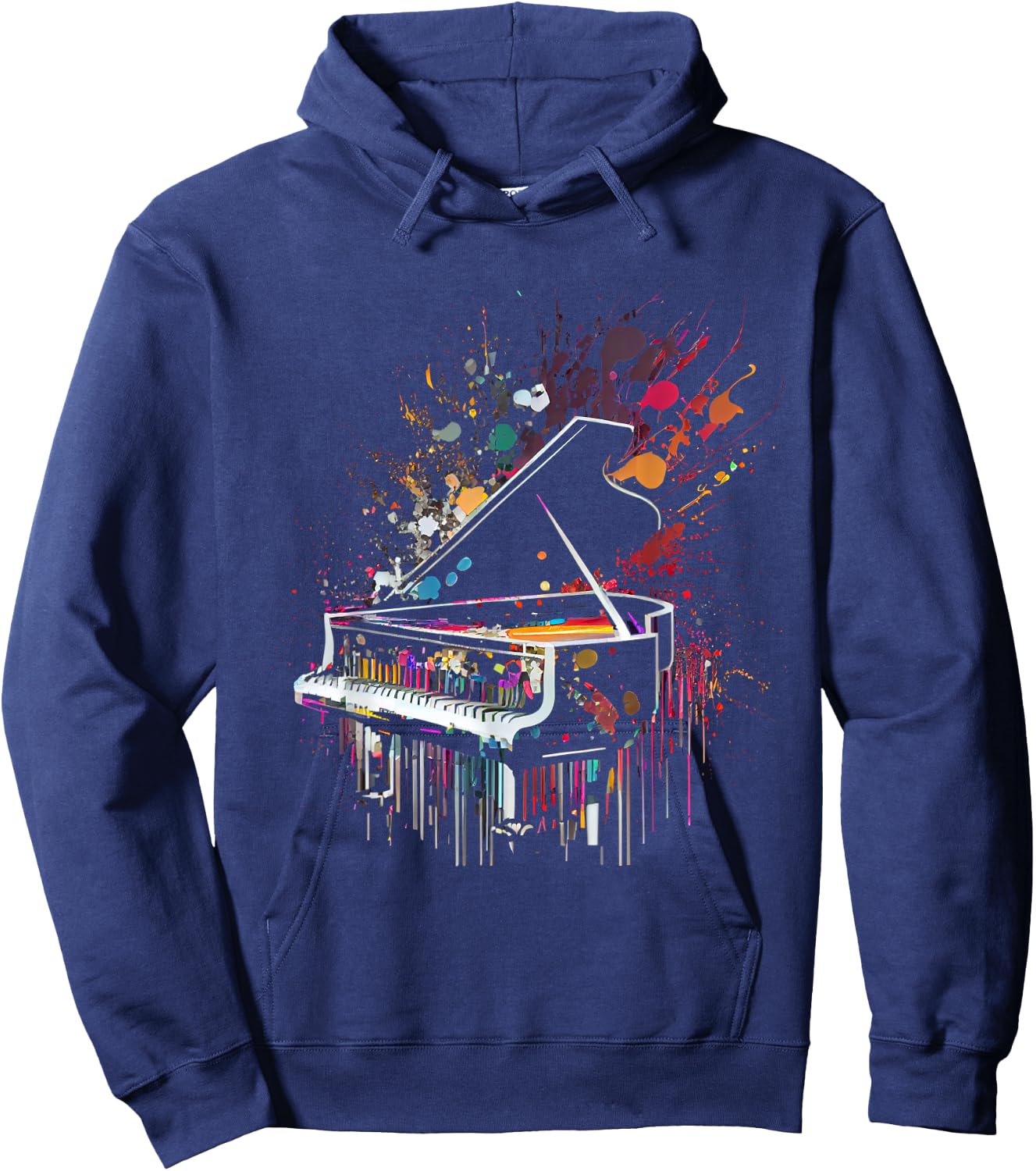 Piano Piano Hoodie - Hoodie | Navy