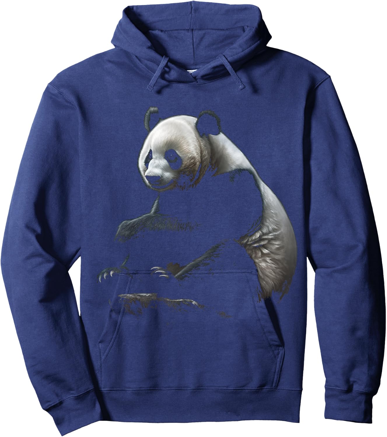 Large Panda Zoo - Animal Panda Hoodie - Hoodie | Navy