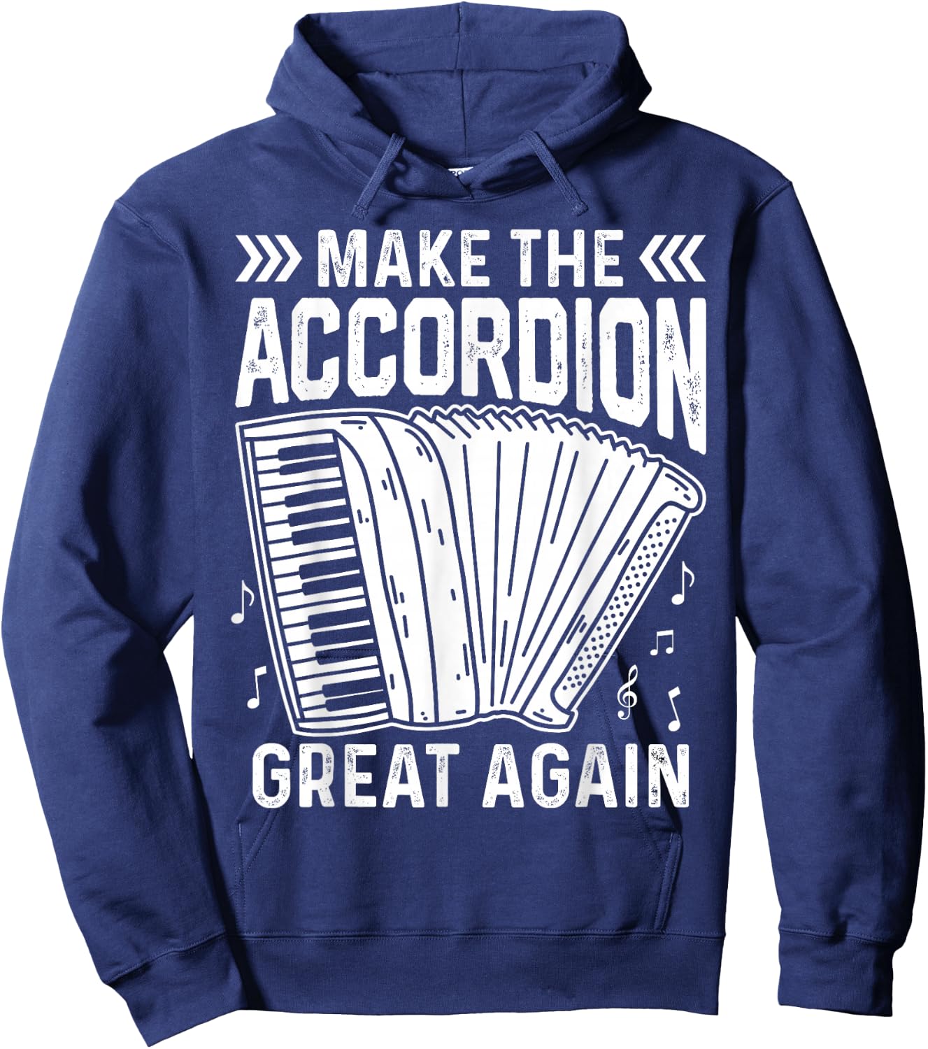 Make The Accordion Great Again Hoodie - Hoodie | Navy