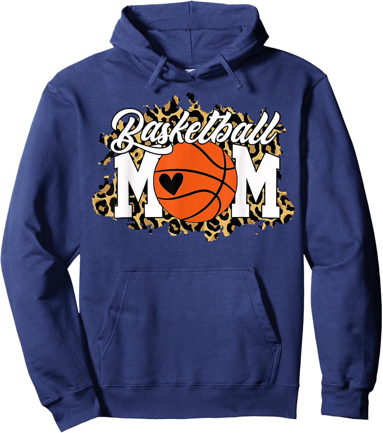 Basketball Mom Shirt Mom Game Day Outfit Hoodie - Hoodie | Navy