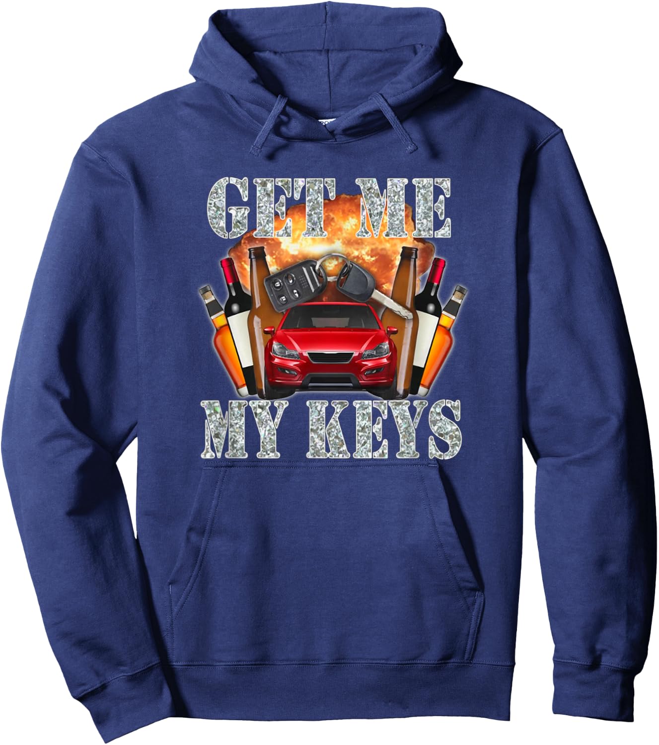 Get Me My Keys Hoodie - Hoodie | Navy