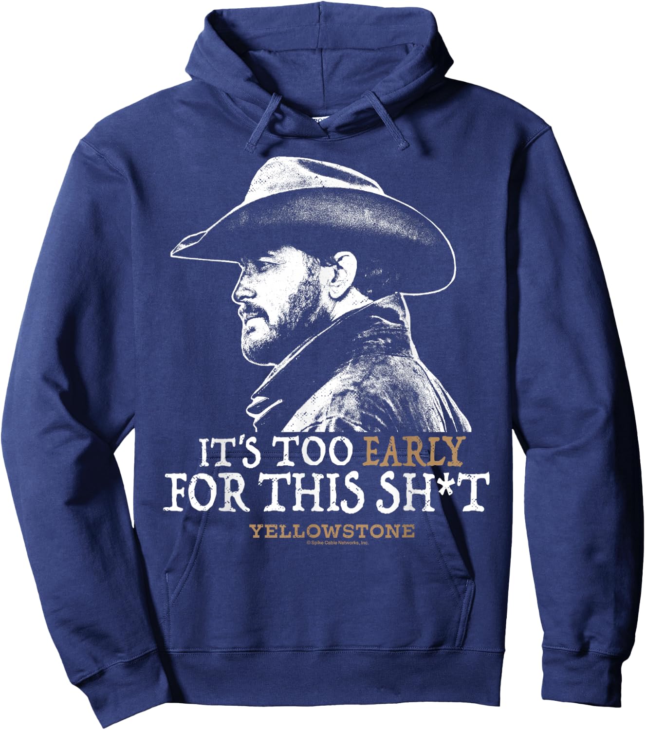 Yellowstone - Rip Too Early for This Sh-t Hoodie - Hoodie | Navy