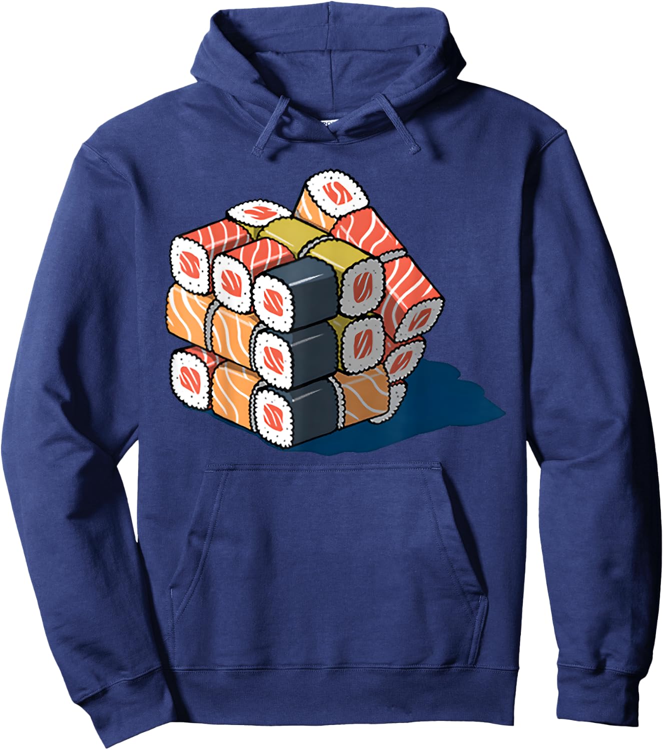Sushi Cube Rubik Hoodie - Hoodie | Navy