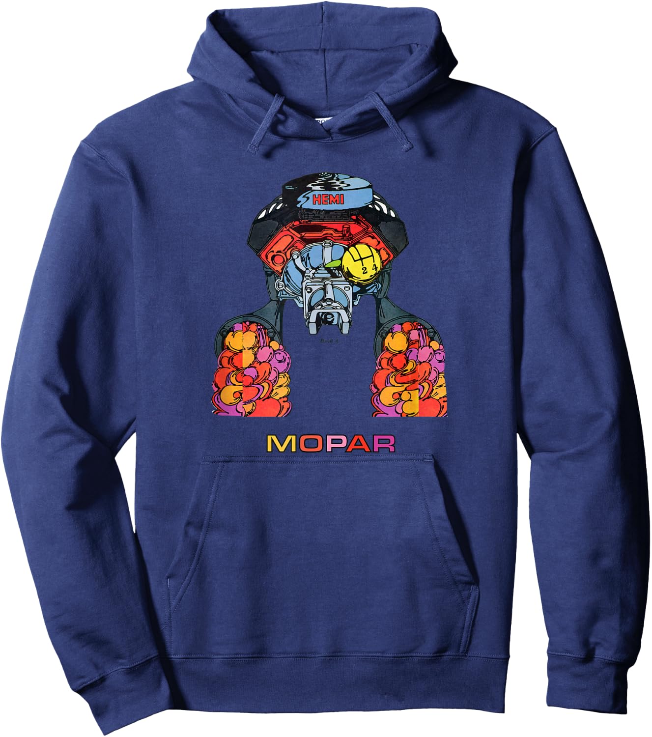 Mopar 426 Hemi Design Hoodie - Hoodie | Navy