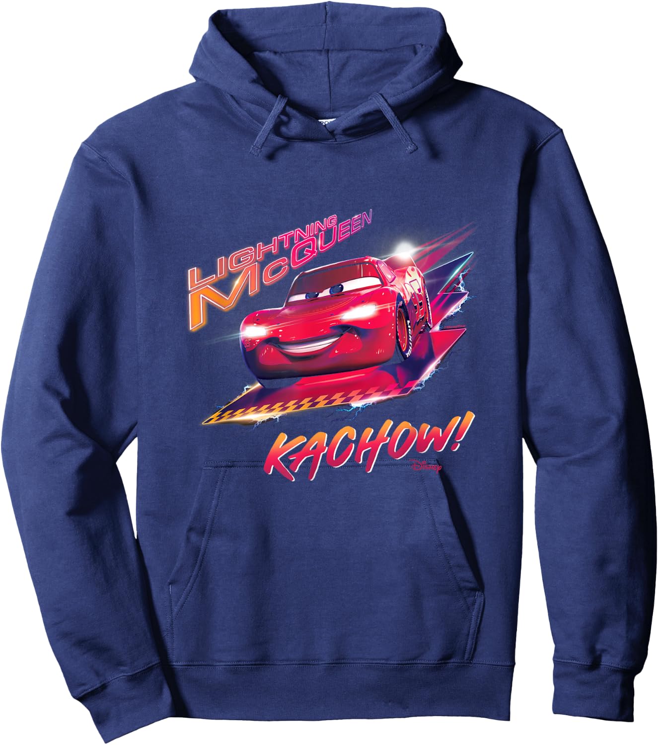Cars - Kachow Lightning McQueen Hoodie - Hoodie | Navy