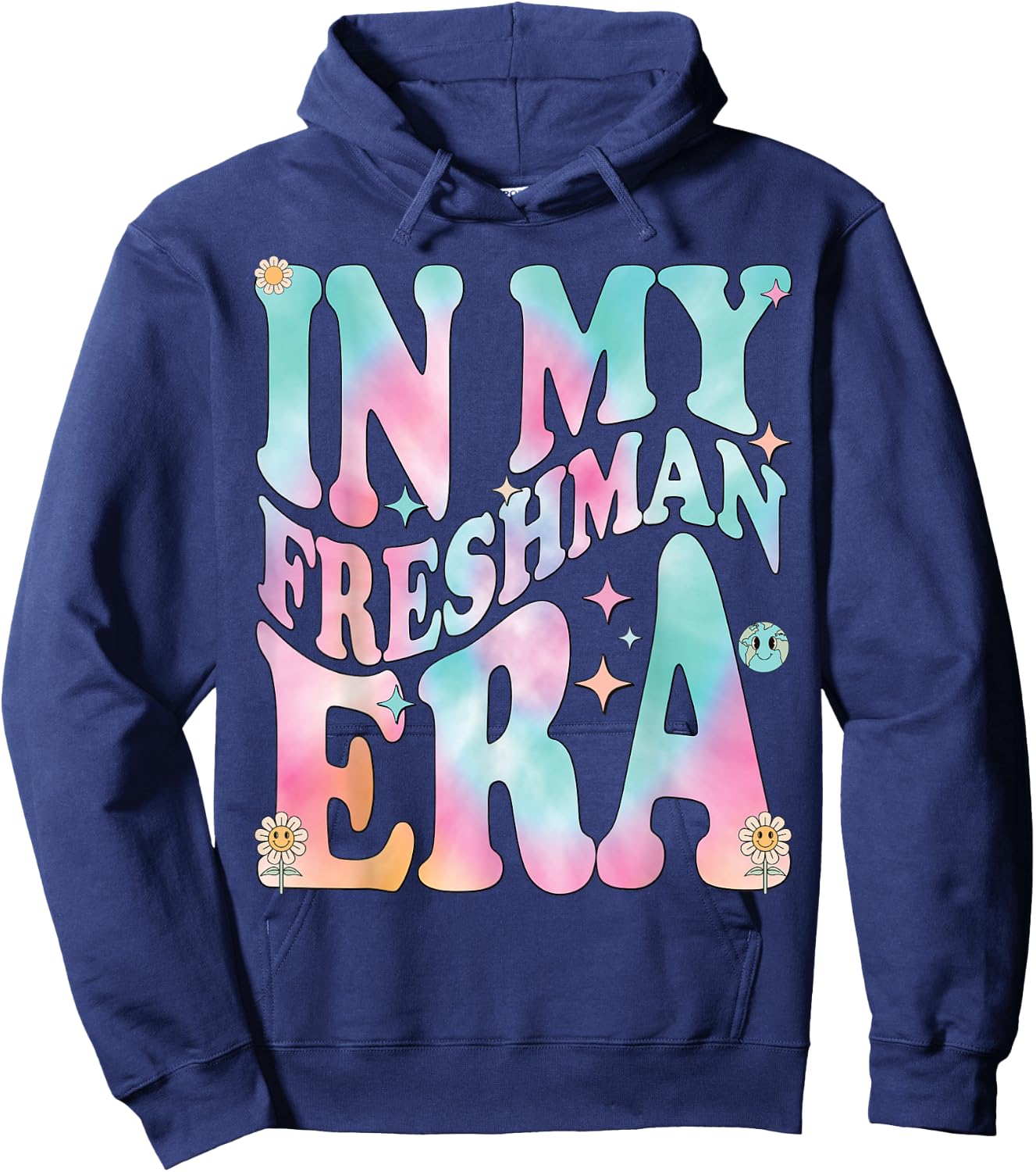 In My Freshman Era, Back To School Freshman Hoodie - Hoodie | Navy