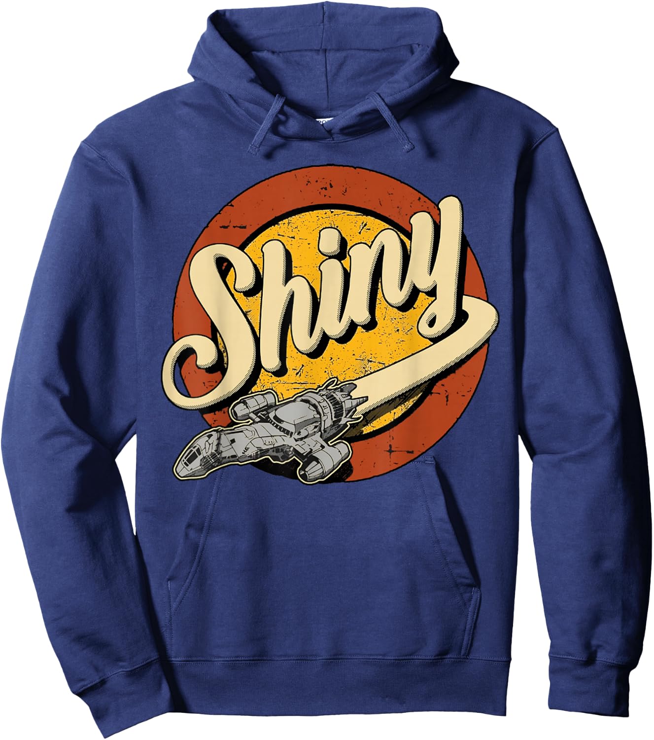 Vintage Shiny Since 2002 Firefly Serenity Hoodie - Hoodie | Navy
