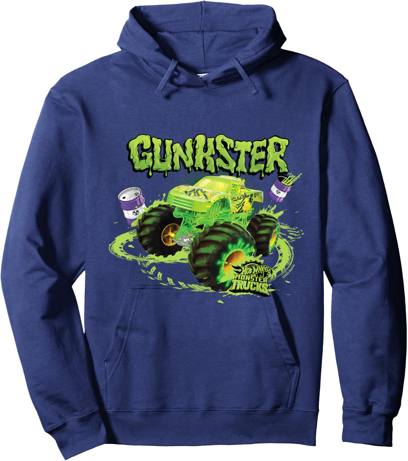 Hot Wheels - Gunkster Hoodie - Hoodie | Navy