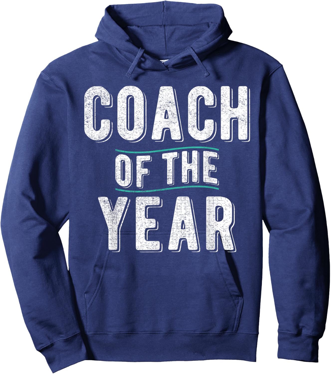 Coach of the Year Sports Coach Hoodie - Hoodie | Navy