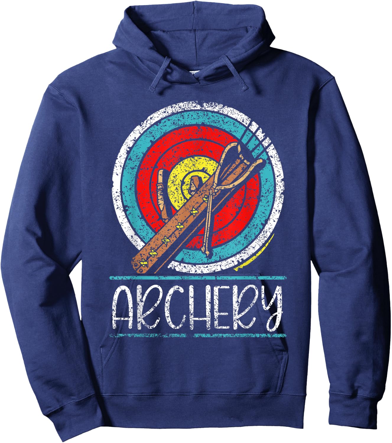 Archery Hobby Archer Bow Arrow Hoodie - Hoodie | Navy