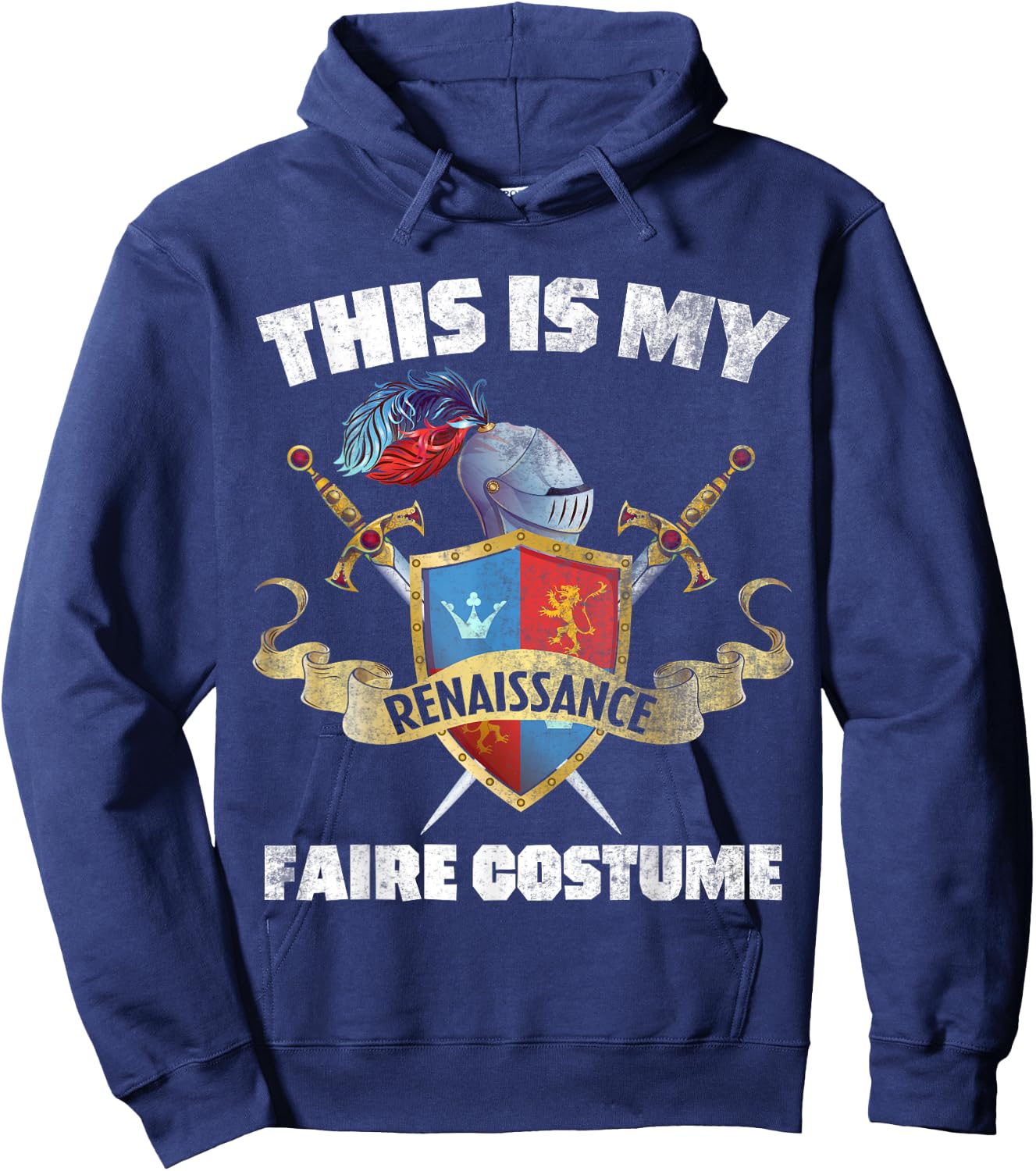 Ren Fair - This Is My Renaissance Faire Costume Hoodie - Hoodie | Navy