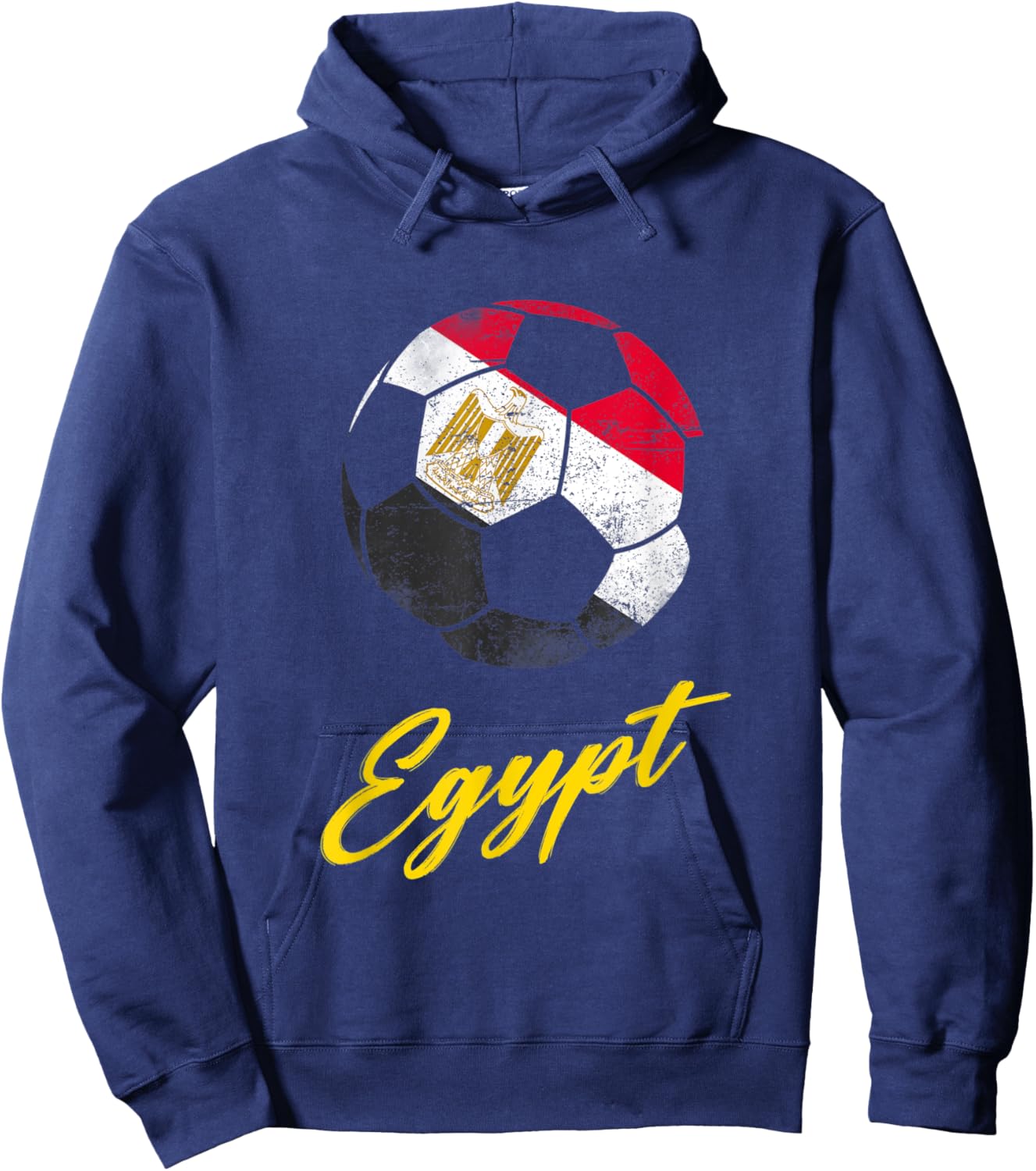 Egypt,Egypt Soccer Ball,Egyptian,Egypt flag. Hoodie - Hoodie | Navy