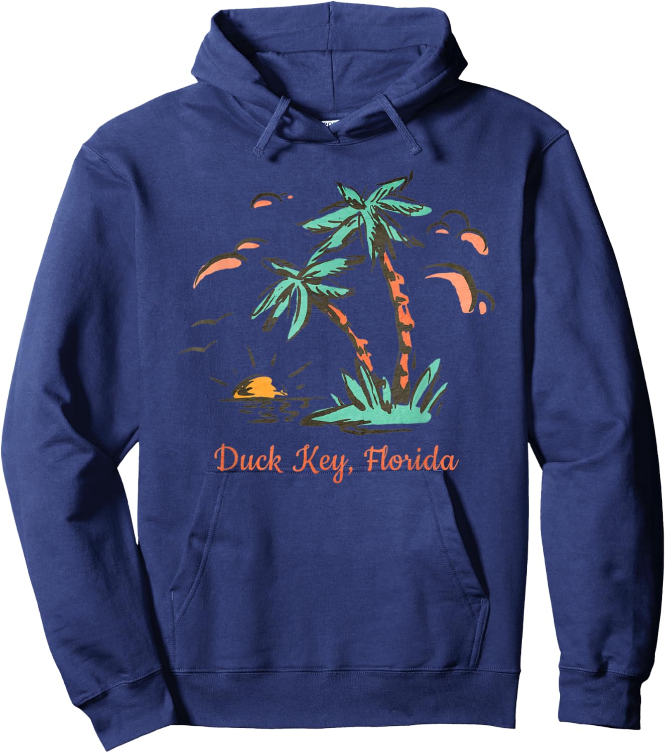 Duck Key Florida Keys Hoodie - Hoodie | Navy