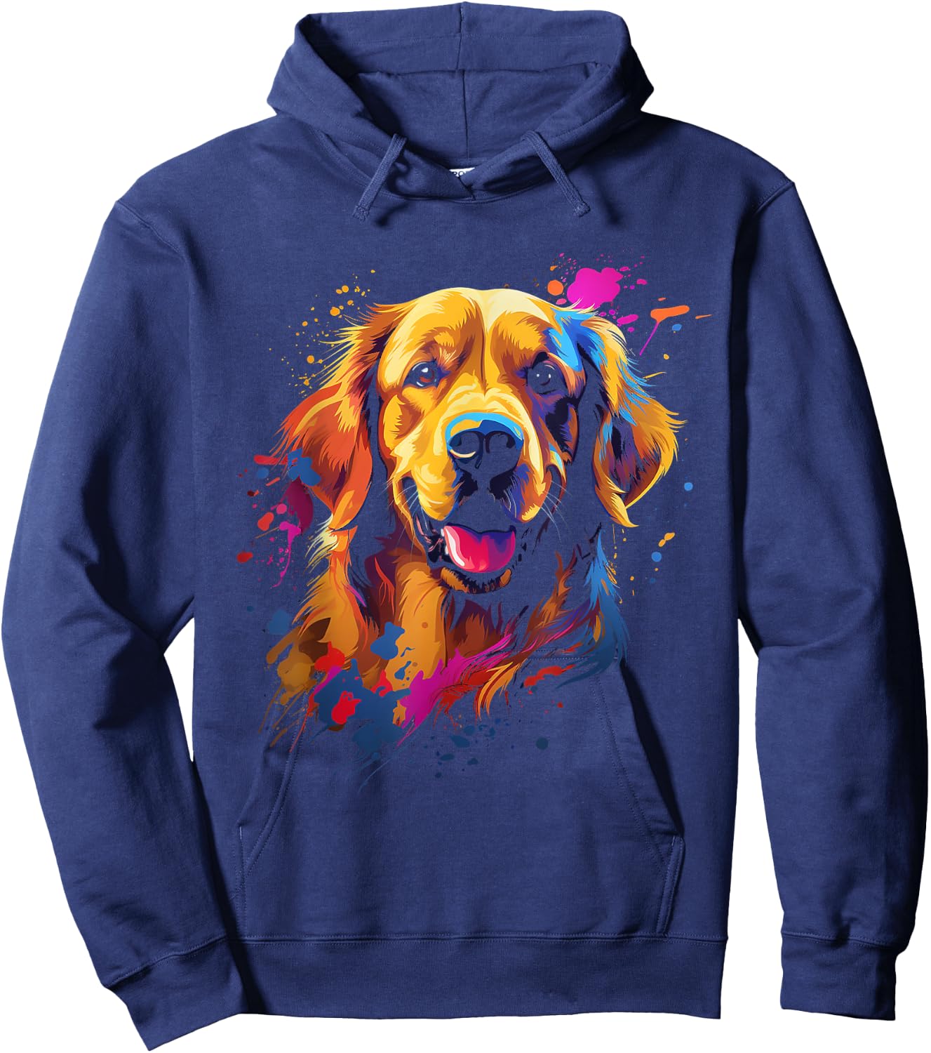 Golden Retriever Puppy Hoodie - Hoodie | Navy