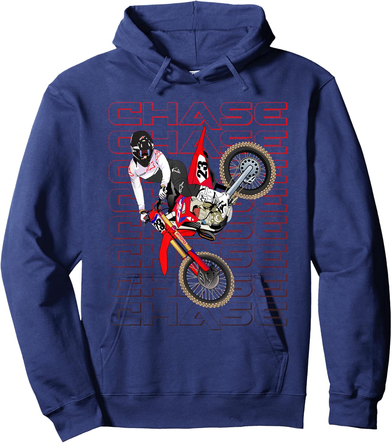 CS23 Chase Motocross Supercross Sexton Hoodie - Hoodie | Navy