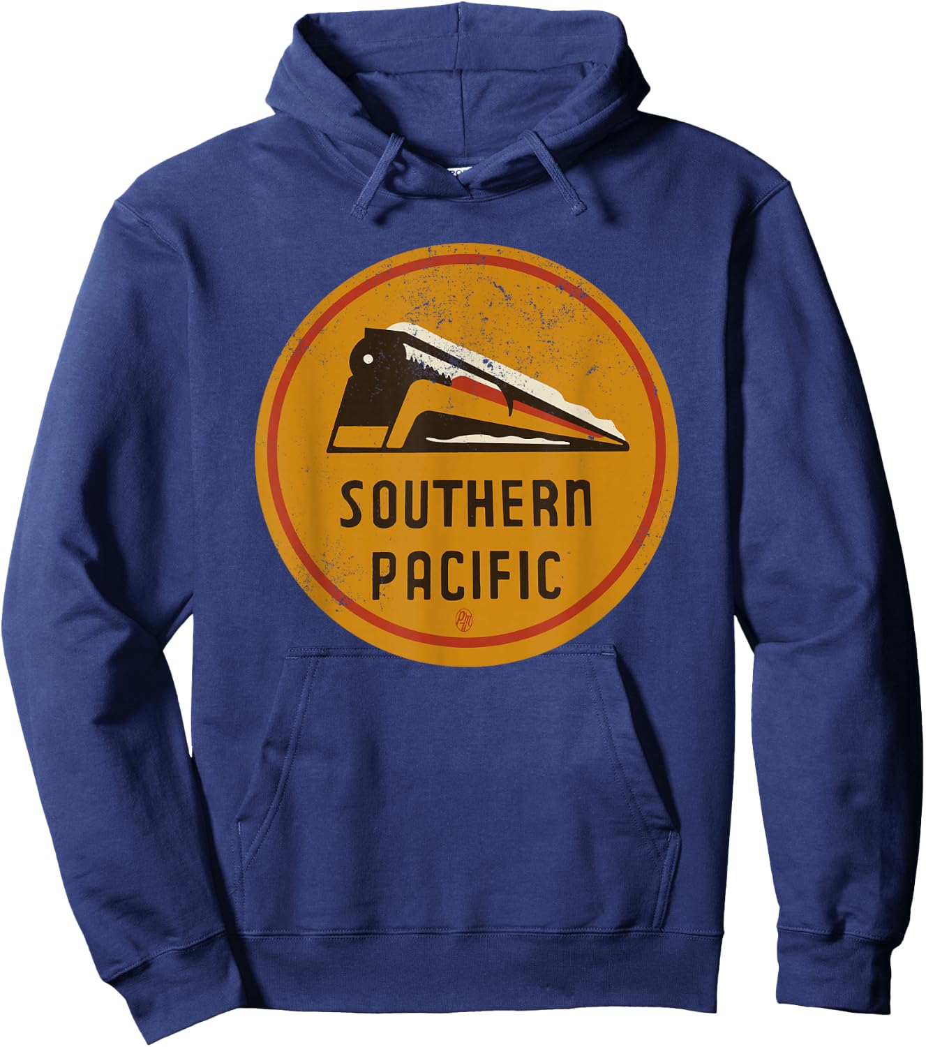 Retro Vintage Southern Pacific Railroad Hoodie - Hoodie | Navy