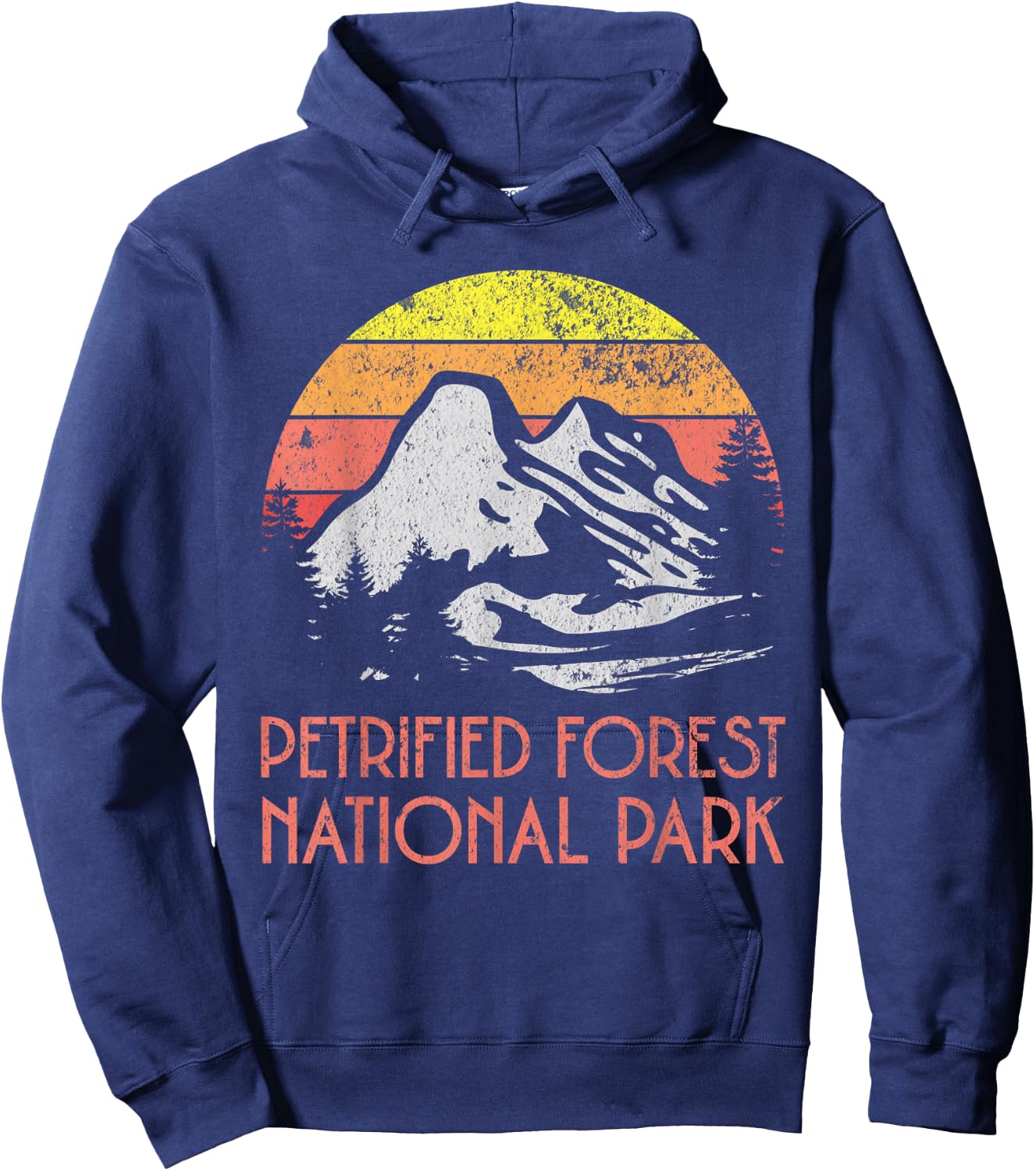 Petrified Forest National Park Hoodie - Hoodie | Navy