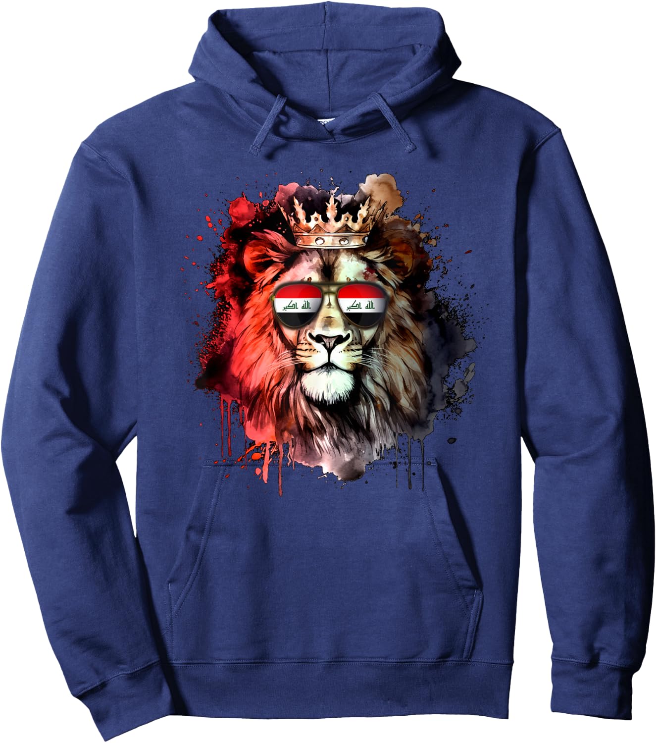 Iraq Hoodie - Hoodie | Navy